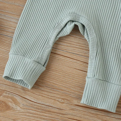 Cotton Long Sleeve Infant Romper